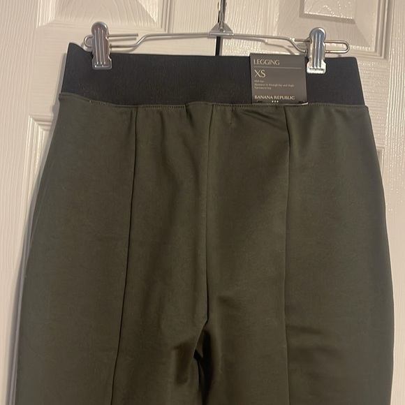 Banana Republic soft brushed legging pants in green size XS NWT - Picture 4 of 9